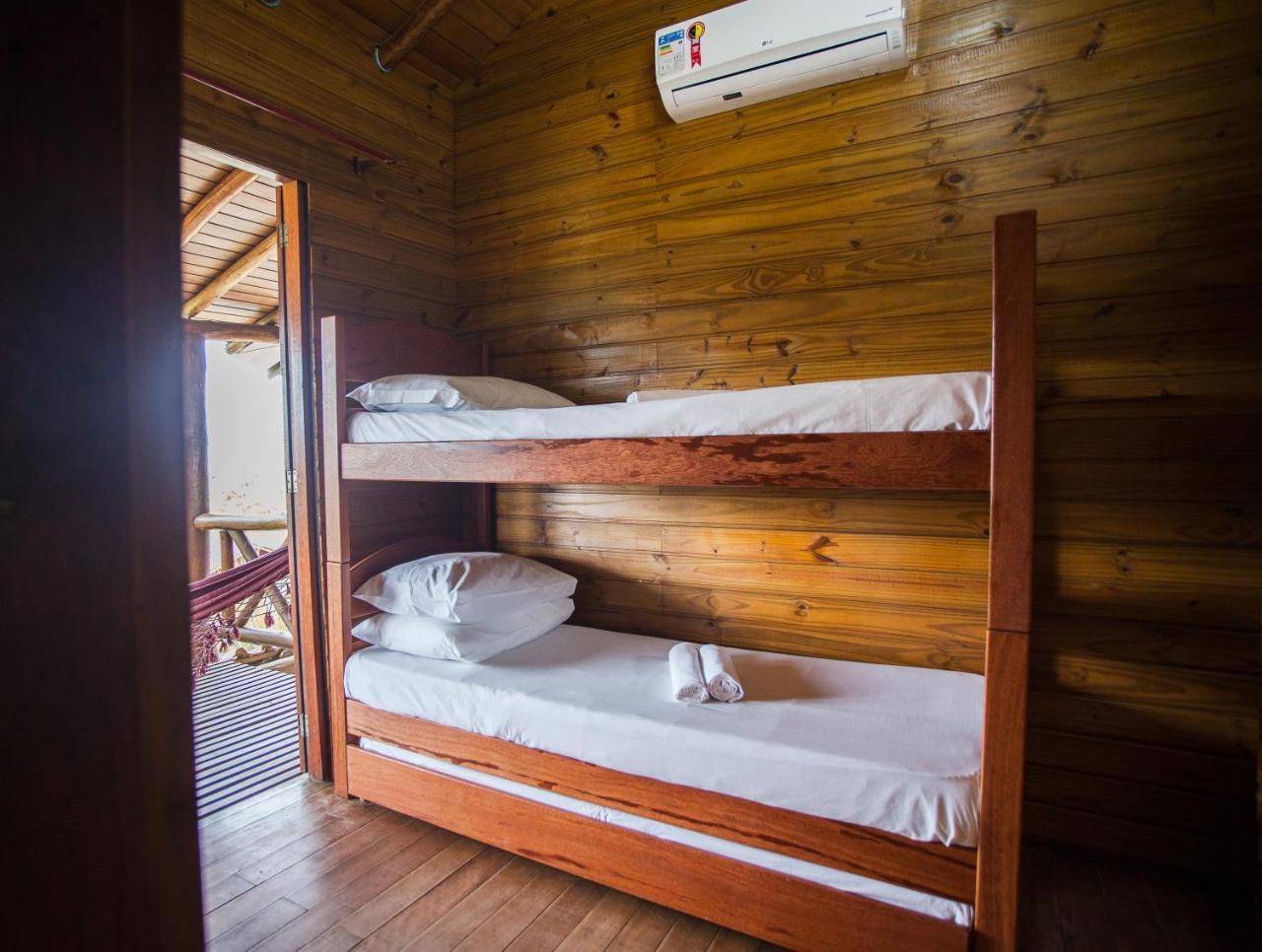 פראייה דו רוזה Pousada Cabanas Kaia Lua מראה חיצוני תמונה